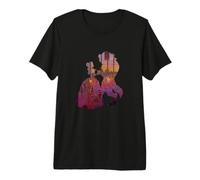 Disney Classic Silhouette Dance de La Bella e la Bestia Maglietta premium