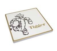 Disney Classico 10cm Ceramica Sottobicchiere Sughero Sostenuto Oro Bordo -