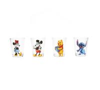 Disney Classico Caratteri 2-Ounce Mini Shot Occhiali Set Di 4