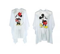 Disney Classico Mickey E Minnie Pioggia Poncho 2 Pack Set, Trasparente Adulti