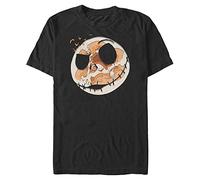 Disney Classics Nightmare Before Christmas - Paper Halloween Unisex Crew Neck T-Shirt Black S