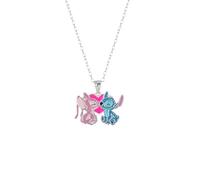 Disney Collana Lilo & Stitch in Argento per Ragazze, 45cm