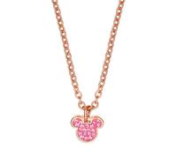 Disney Collana Mickey, Acciaio Inossidabile con Zirconi per Bambini e Bambine, Gioielli