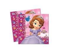 Disney Confezione 20 Tovaglioli Carta Principessa Sofia PS 07990