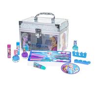Disney congelato treno caso set di bellezza, bambini trucco kit per ragazze, vero set di trucco lavabile, giocare trucco, favore di festa, compleanno, età 3 4 5 6 7 8 9 10 11 12 da Townley ragazza