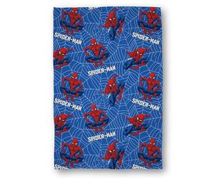Disney Coperta con licenza ufficiale Spiderman, super morbida, design avventura, calda e super morbida al tatto, perfetta per casa, camera da letto, pigiama party e campeggio, 100 x 150 cm