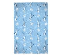 Disney Coperta in pile con licenza ufficiale Frozen, morbidissima e calda | Forever Design | Perfetta per la casa, la camera da letto, i pigiama party e il campeggio 100 x 150 cm