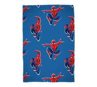 Disney Coperta in pile con licenza ufficiale Spider-Man, morbidissima e calda | Zap Design | Perfetta per la casa, la camera da letto, i pigiama party e il campeggio 100 x 150 cm