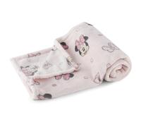Disney Coperta in pile di flanella per bambini, morbida e accogliente, 76 x 101 cm, con Topolino, Minnie, Winnie The Pooh e Dumbo