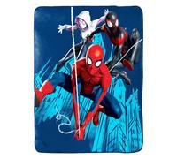 Disney - Coperta in pile soffice 100 x 150 cm, motivo: Spiderman, calda e accogliente, perfetta per bambini o adulti - Design della squadra straordinaria