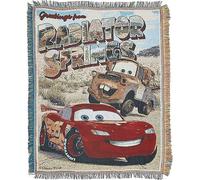 Disney Coperta in Tessuto da tappezzeria, Poliestere, Saluti da Radiator Springs, 122 x 152 cm