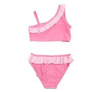 Disney Maillot De Bain Unicorn. Set di Costume a Maglietta, Rosa, 8 Anni Bambine e Ragazze