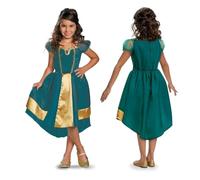 Disney Costume Merida Classico Bambina - Vestito Ufficiale Ribelle per Bambine, Abito per Feste e Carnevale, Halloween e Party