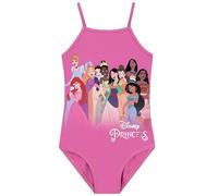 Disney Costume Piscina Bambina, Costumi Interi Principessa, Costume Bambino Piscina Moana, Rapunzel, Ariel, Rosa 2-3 Anni