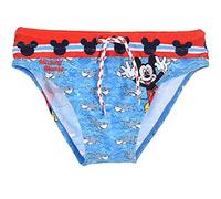 Disney Costume Topolino Mare Bambino Mickey Mouse Originale Slip Bagno da 3 Anni a 8 Anni (4 Anni)