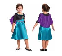 Disney Regina Anna Costume Autorizzato Frozen 2 Ragazze Vestito