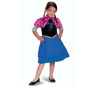 Disney - Costume ufficiale Frozen da Anna in viaggio, per bambine, taglia S