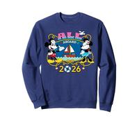 Disney Cruise Family Group Vacation Matching All Aboard 2026 Felpa
