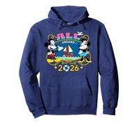 Disney Cruise Family Group Vacation Matching All Aboard 2026 Felpa con Cappuccio