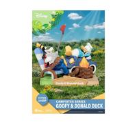 Disney D-Stage Campsite Series PVC Diorama Goofy & Donald Duck Special Edition 10 Cm Beast Kingdom Toys