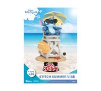 Disney D-Stage PVC Diorama Stitch Summer Vibe 16 Cm Beast Kingdom Toys