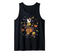 Disney Daisy Duck Halloween Black Cat Trick-or-Treat Icons Canotta