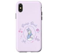 Disney Daisy Duck Love Always Locket Coquette Style Custodia per iPhone X/XS