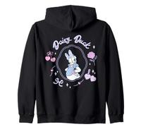 Disney Daisy Duck Love Always Locket Coquette Style Felpa con Cappuccio