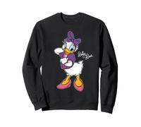Disney Daisy Duck Retro Character Cute Pose Trip Matching Felpa