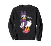 Disney Daisy Duck Retro Character Sassy Pose Trip Matching Felpa