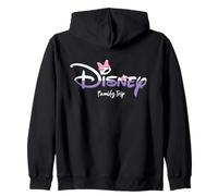 Disney Daisy Duck Script Logo Family Trip Vacation Matching Felpa con Cappuccio