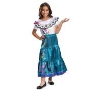 Disney Encanto Mirabel Deluxe Costume, Dress Women's Costumes NUOVO