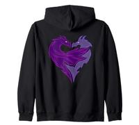 Disney Descendants 2 Mal Dragon Felpa con Cappuccio