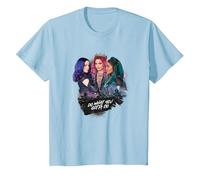 Disney Descendants 3 Mal Uma Audrey Do What You Gotta Do Maglietta, Bambini, Celeste, 4 anni