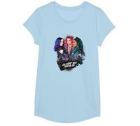 Disney Descendants 3 Mal Uma Audrey Do What You Gotta Do Maglietta, Ragazze, Celeste, S