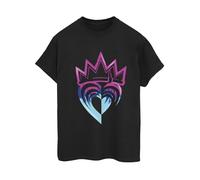 Disney Descendants Maglietta Ampia Corona Donna (BI20125)