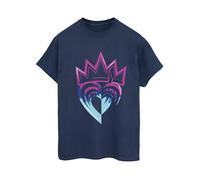 Disney Descendants Maglietta Ampia Corona Donna (BI20125)