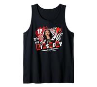Disney Descendants Red It's My 12th Birthday Party Gift Canotta