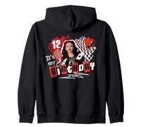Disney Descendants Red It's My 12th Birthday Party Gift Felpa con Cappuccio