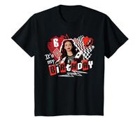 Disney Descendants Red "It's My 6th Birthday" Party Gift Maglietta