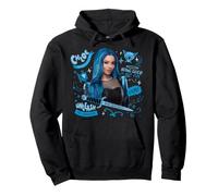 Disney Descendants: Wicked Wonderland Chloe Unleash Darkness Felpa con Cappuccio