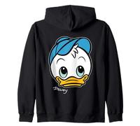 Disney Dewey Big Face Huey Dewey & Louie Duck Trip Matching Felpa con Cappuccio