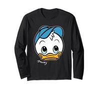 Disney Dewey Big Face Huey Dewey & Louie Duck Trip Matching Maglia a Manica