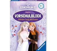 Disney Die Eiskönigin 2 Mein Vorschulblock Zählen und Rechnen - Konzentration, Erstes Rechnen, Rätseln für Kinder ab 5 Jahren - Spielerisches Lernen für Anna und Elsa-Fans ab Vorschule