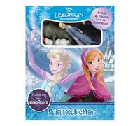 Disney Die Eiskönigin II Spielgeschichten - Beschäftigungsbücher für Kinder, 12-seitiges Erzählbuch aus Pappe, 4 Figuren