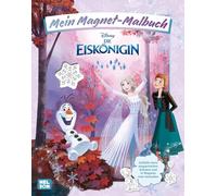 Disney Die Eiskönigin: Mein Magnet-Malbuch: Mit magnetischem Rahmen und 15 Magneten zum Ausmalen | Kreativer Malspaß für Kinder ab 4 Jahren