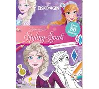 Disney Die Eiskönigin: Zauberhafter Styling-Spaß: Stickern, Malen, Stylen: Activityblock zum Bemalen und Bekleben mit über 80 Stickern
