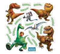 Disney Dinosauro Muro Adesivi 30x30cm Set Decalcomanie Cameretta Bambini Unisex