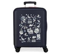Valigia cabina Disney 100 Special Shine Mickey Comic Blue 40x55x20 cm ABS rigido Lucchetto TSA integrato 38,4 L 2,82 kg Bagaglio a mano 4 doppie ruote