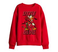 Disney Donald Duck Little Devil Felpa Bambini, Rosso, 12-13 A